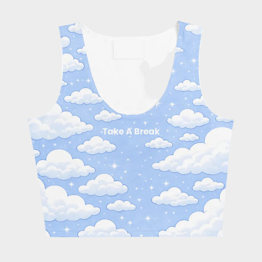 Take A Break Crop Top